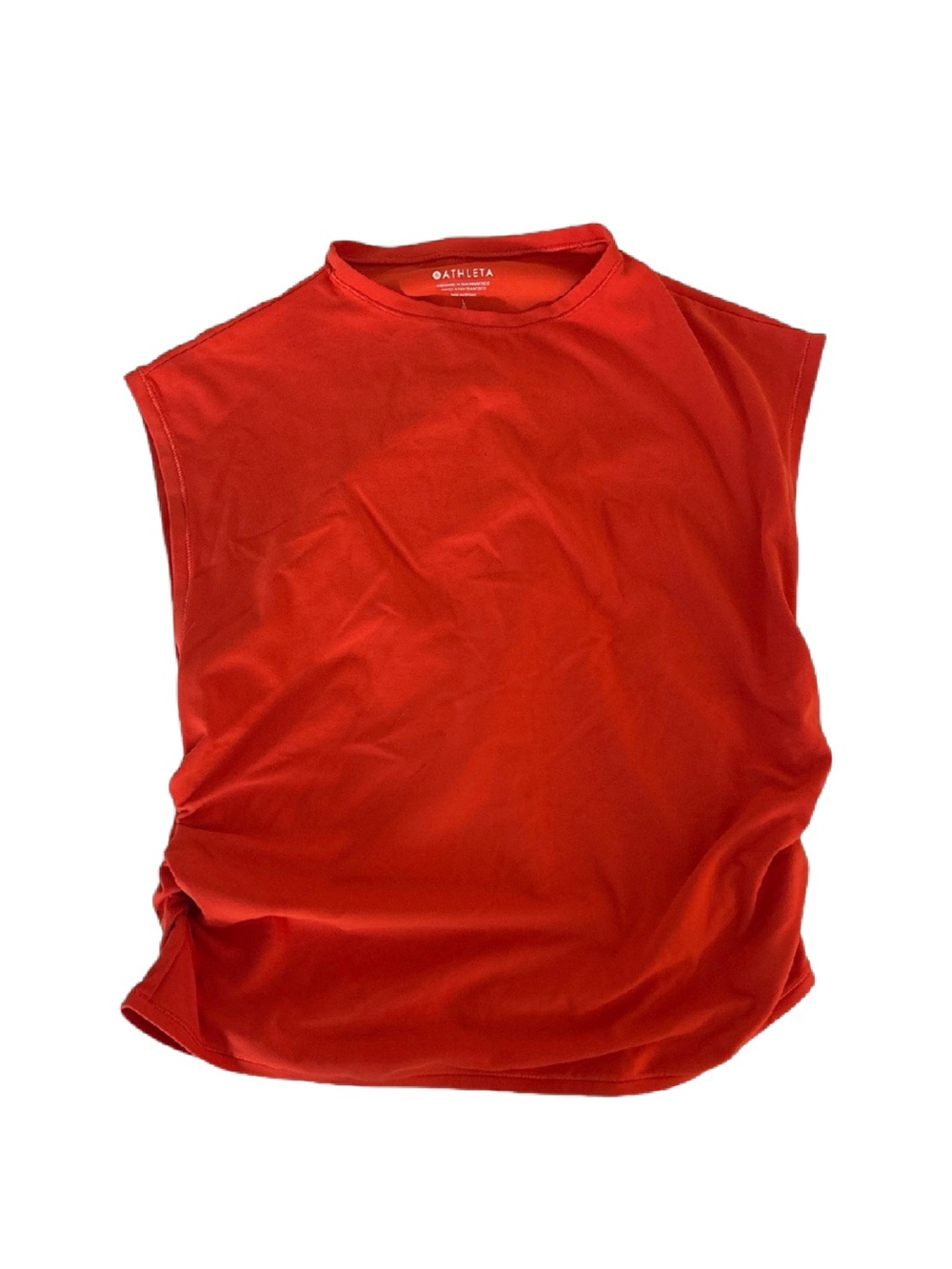 Ruched workout tank